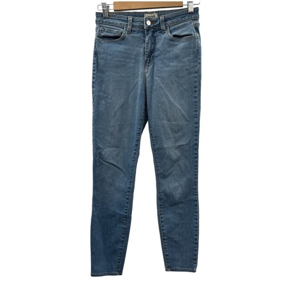 L'agence High Rise Light‎ Wash Skinny Ankle Length Jeans Size 27
